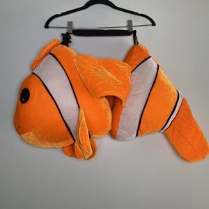 Nemo Inspired Plush 3D Kids Costume Sz 3T-7 Halloween Orange Clownfish Fish 2015